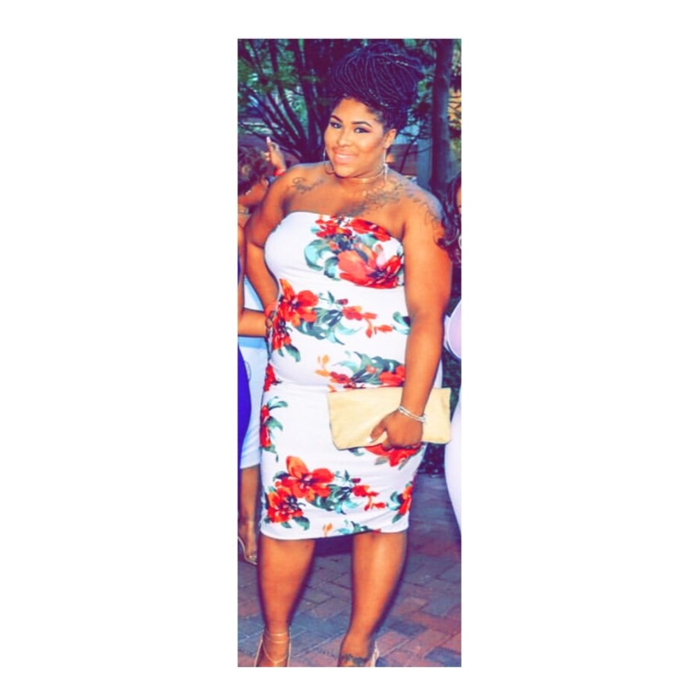 Floral Bodycon dress